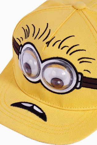 Yellow Minions Goggly Cap (Older Boys)